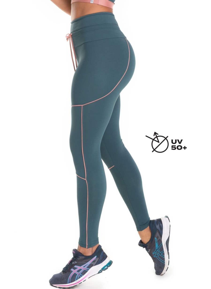 CALÇA LEGGING KRU INTENSA VERDE ESCURO