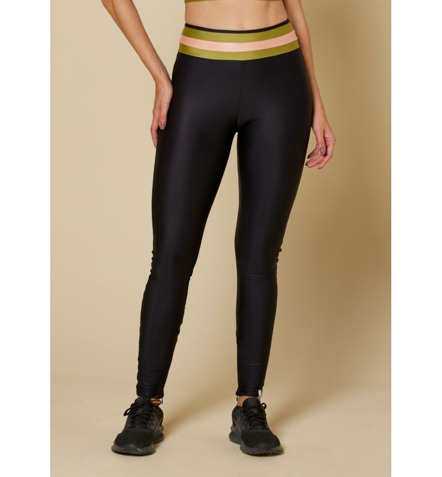 CALÇA LEGGING LATINA PRETO