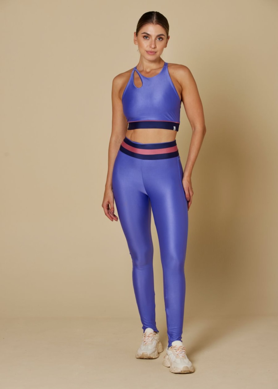 CALÇA LEGGING LATINA ROXO