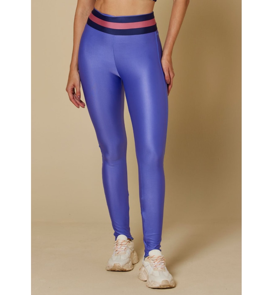 CALÇA LEGGING LATINA ROXO