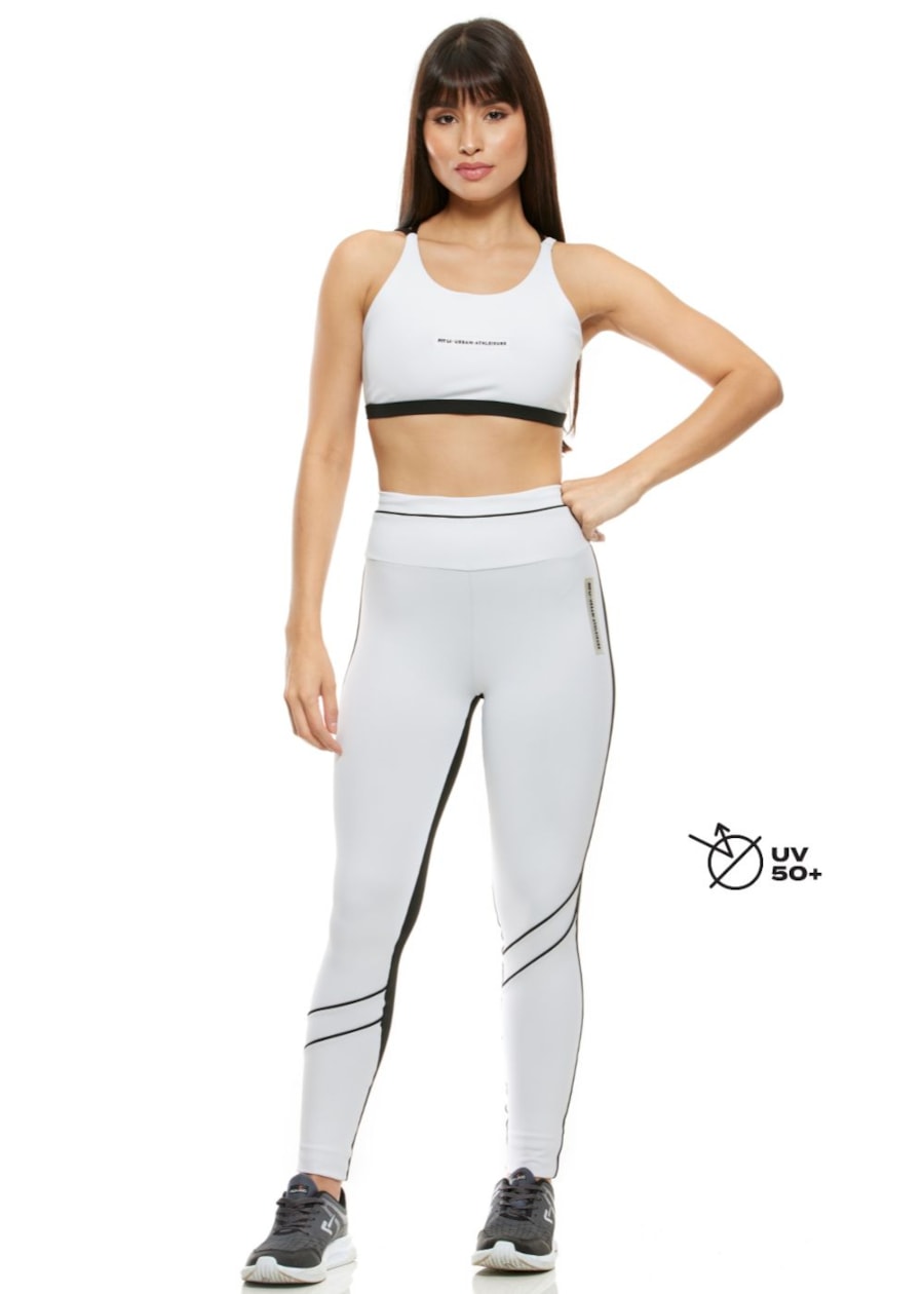 CALÇA LEGGING MADALENA BRANCA / PRETA