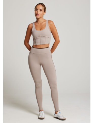 CALÇA LEGGING MIND UP BEGE