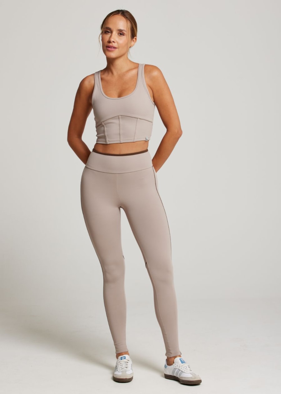 CALÇA LEGGING MIND UP BEGE