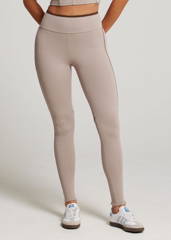 CALÇA LEGGING MIND UP BEGE