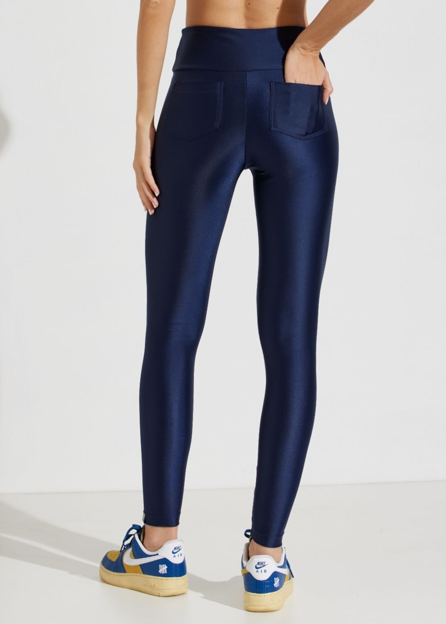 CALÇA LEGGING MONTARIA BEAUTÈ AZUL MARINHO