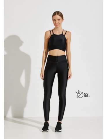 CALÇA LEGGING MONTARIA COM ZÍPER BELLE PRETO