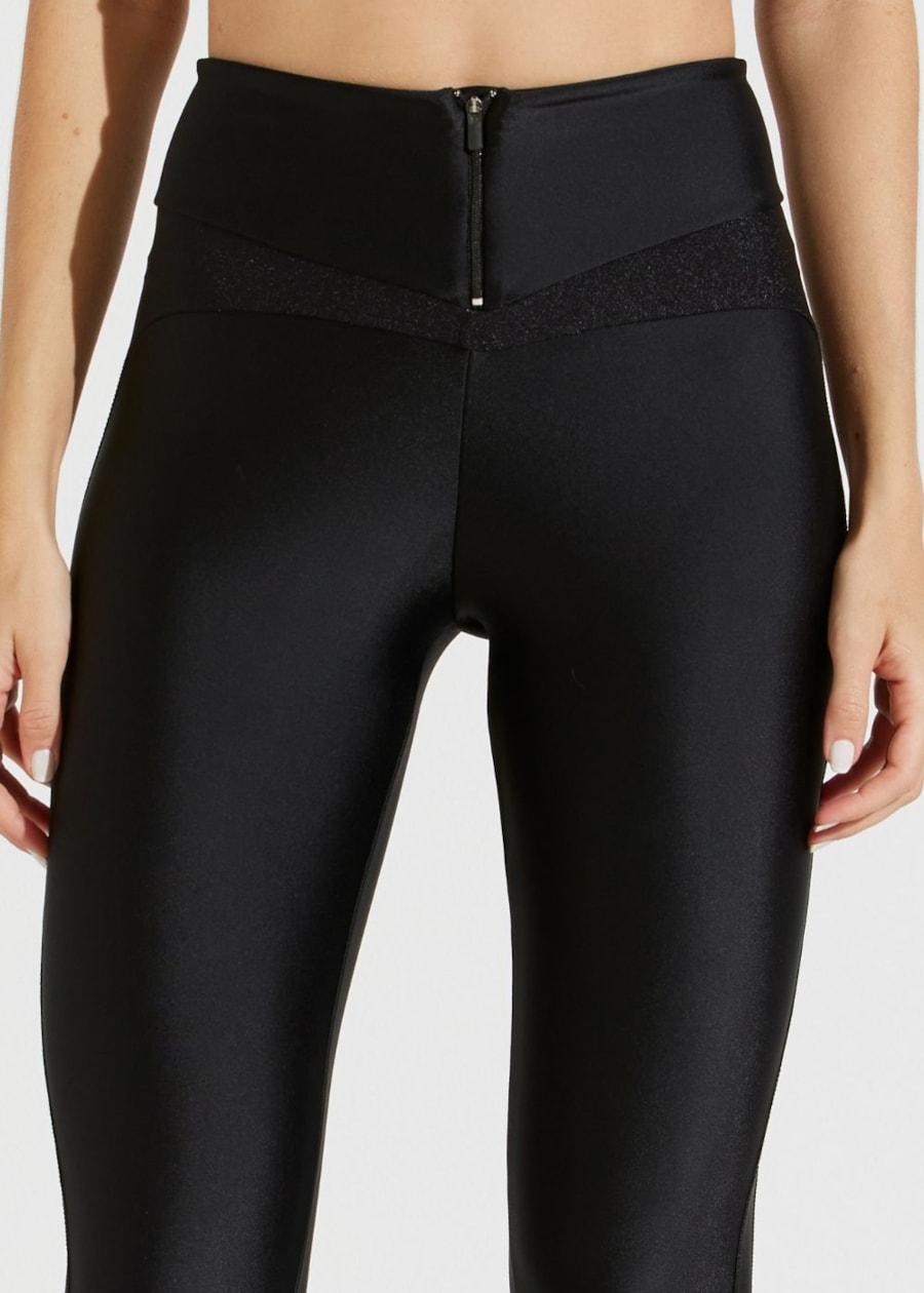 CALÇA LEGGING MONTARIA COM ZÍPER BELLE PRETO