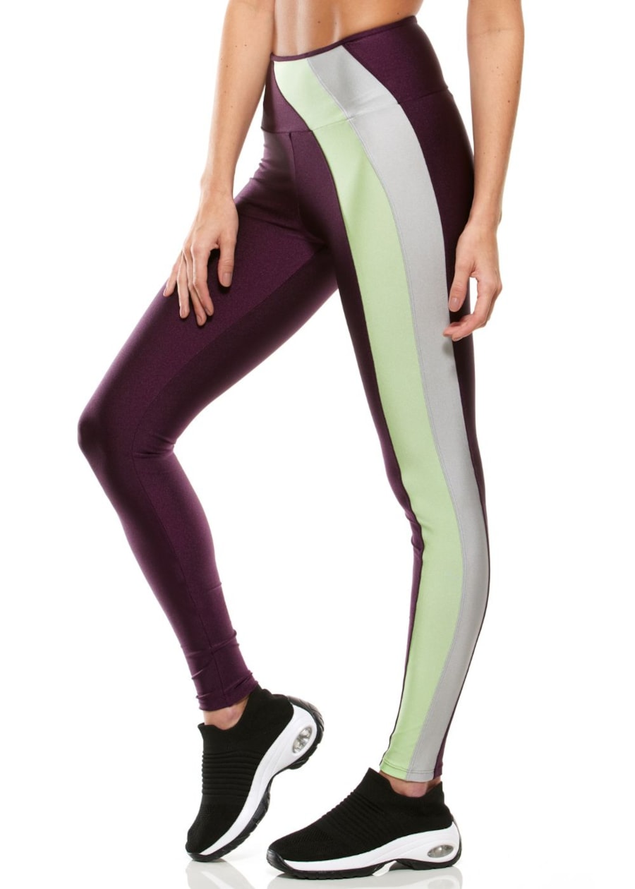 CALÇA LEGGING MUSIC ROXO