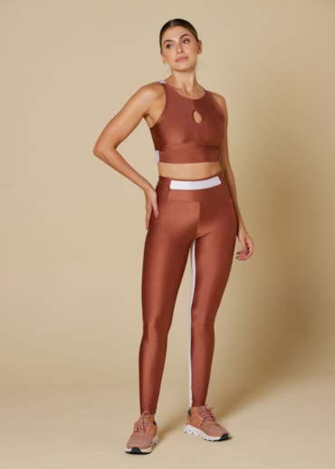 CALÇA LEGGING NOCHE BRONZE