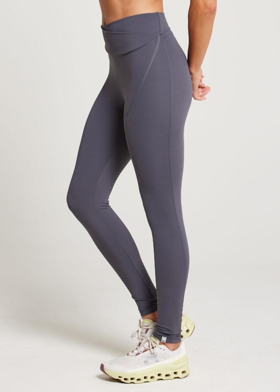 CALÇA LEGGING NOW NG  CINZA ESCURO