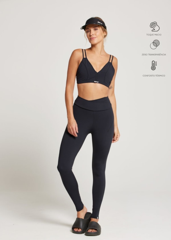 CALÇA LEGGING NOW NG PRETO
