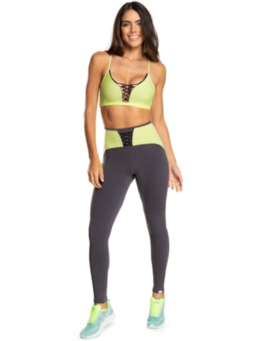 CALÇA LEGGING POP CINZA ESCURO CALÇA LEGGING POP CINZA ESCURO