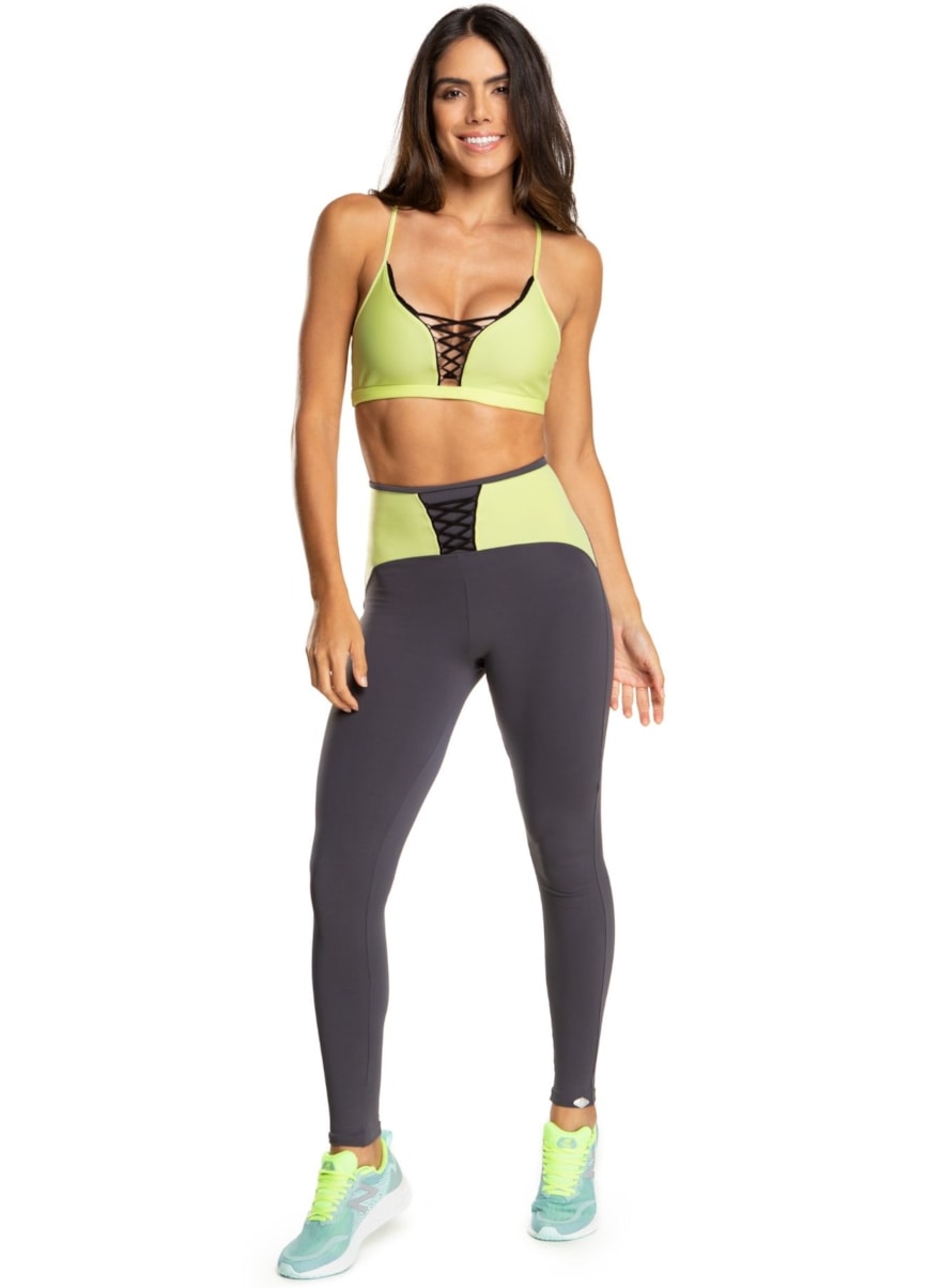CALÇA LEGGING POP CINZA ESCURO CALÇA LEGGING POP CINZA ESCURO