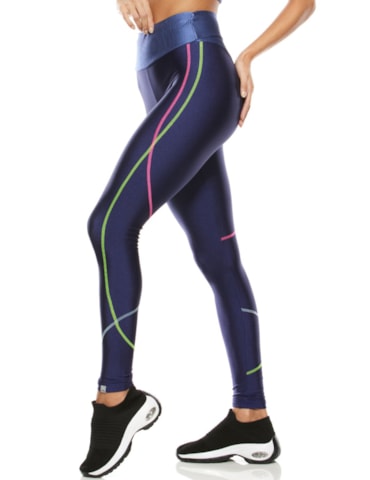 CALÇA LEGGING POWER AZUL MARINHO CALÇA LEGGING POWER AZUL MARINHO