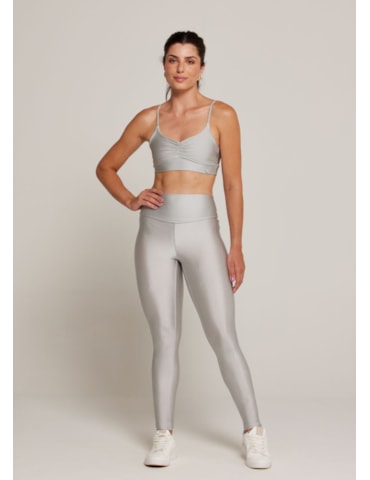 CALÇA LEGGING PUSH TRL PRATA