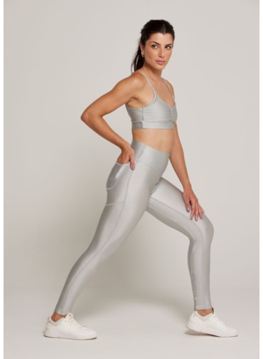 CALÇA LEGGING PUSH TRL PRATA CALÇA LEGGING PUSH TRL PRATA