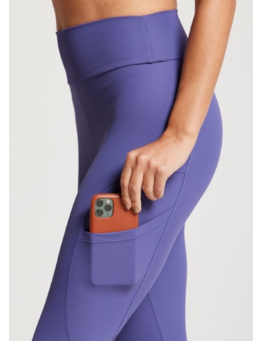 CALÇA LEGGING RISE TX AZUL NETUNO