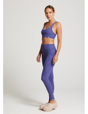 CALÇA LEGGING RISE TX AZUL NETUNO