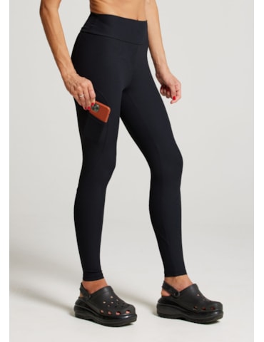 CALÇA LEGGING RISE TX PRETO