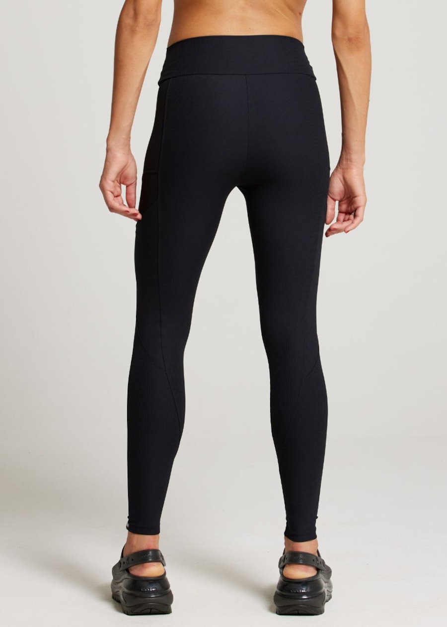 CALÇA LEGGING RISE TX PRETO