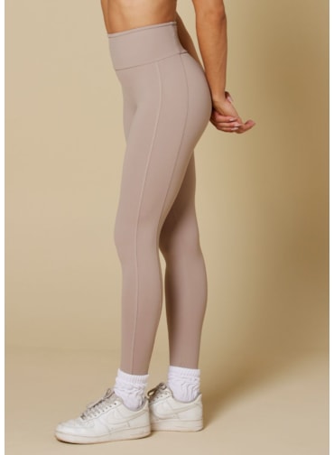 CALÇA LEGGING RITMO MARROM CAPUCCINO