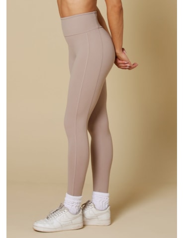 CALÇA LEGGING RITMO MARROM CAPUCCINO