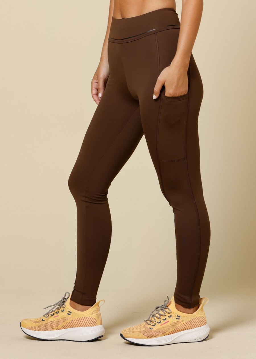 CALÇA LEGGING RJ MARROM