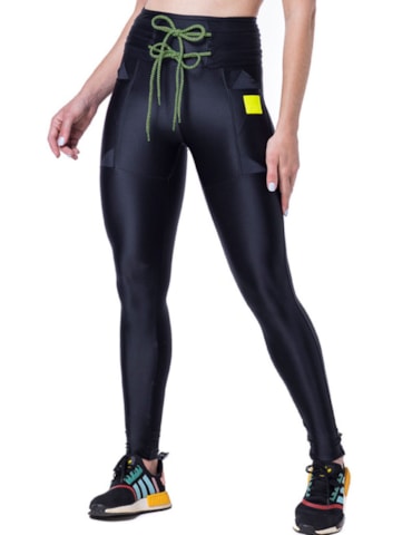 CALÇA LEGGING ROAD PRETA