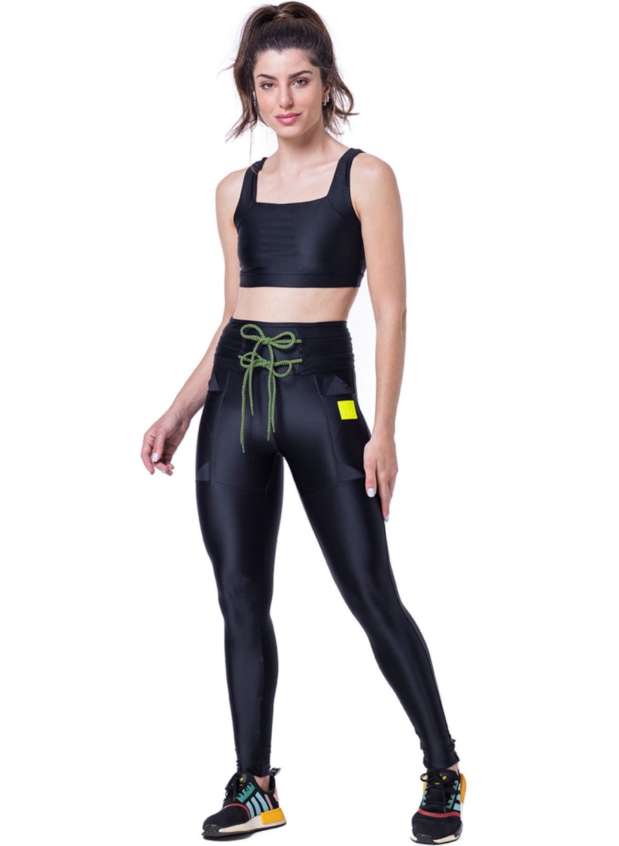 CALÇA LEGGING ROAD PRETA