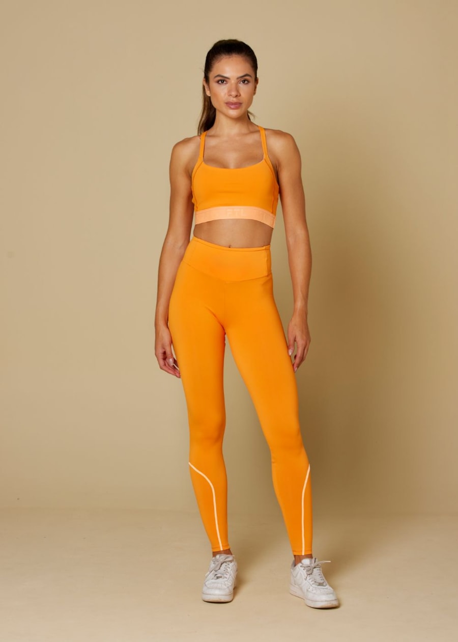 CALÇA LEGGING SALSA LARANJA