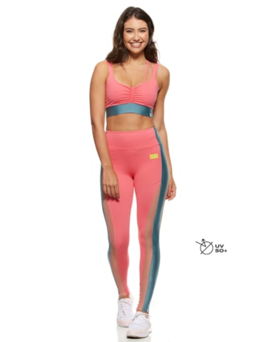 CALÇA LEGGING SPORTFUN GOIABA CALÇA LEGGING SPORTFUN GOIABA