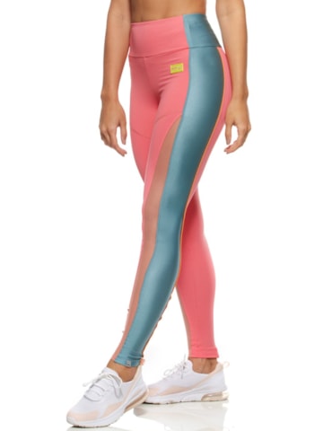 CALÇA LEGGING SPORTFUN GOIABA