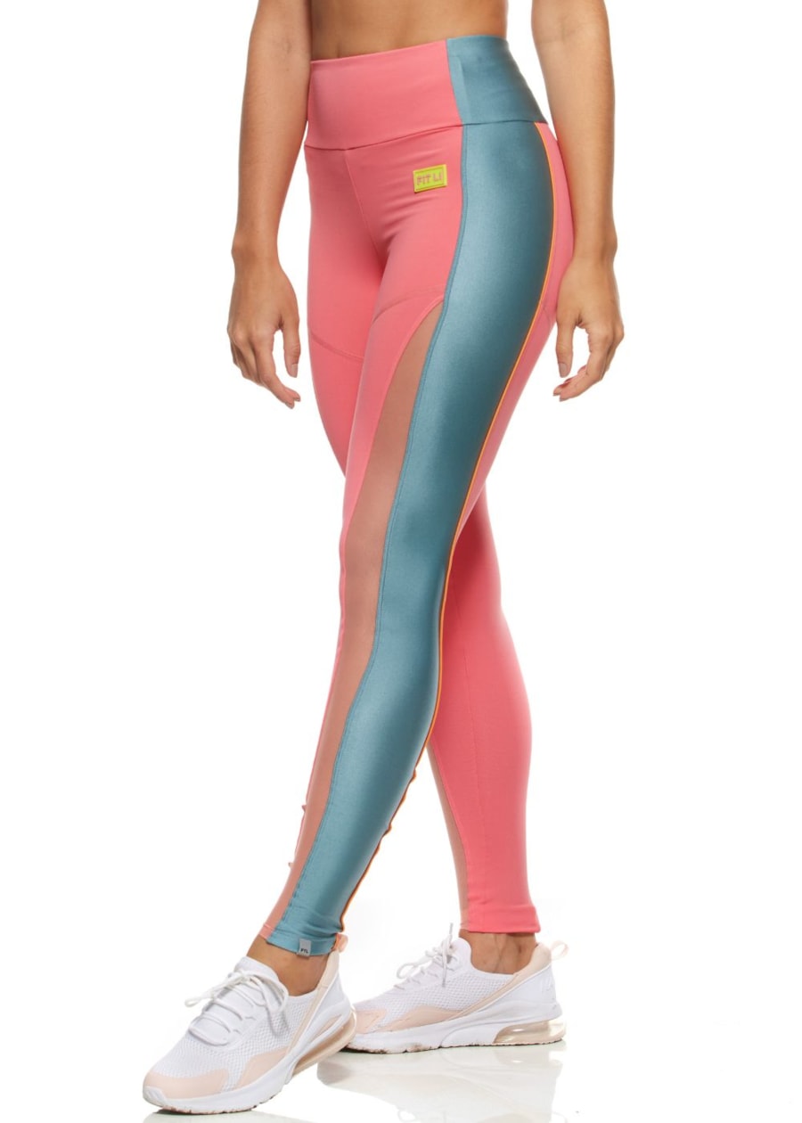 CALÇA LEGGING SPORTFUN GOIABA