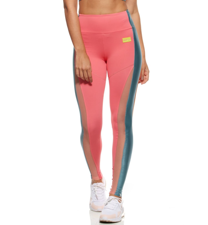 CALÇA LEGGING SPORTFUN GOIABA