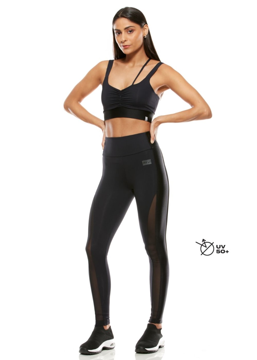 CALÇA LEGGING SPORTFUN PRETO