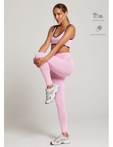 CALÇA LEGGING START BC ROSA BEBÊ