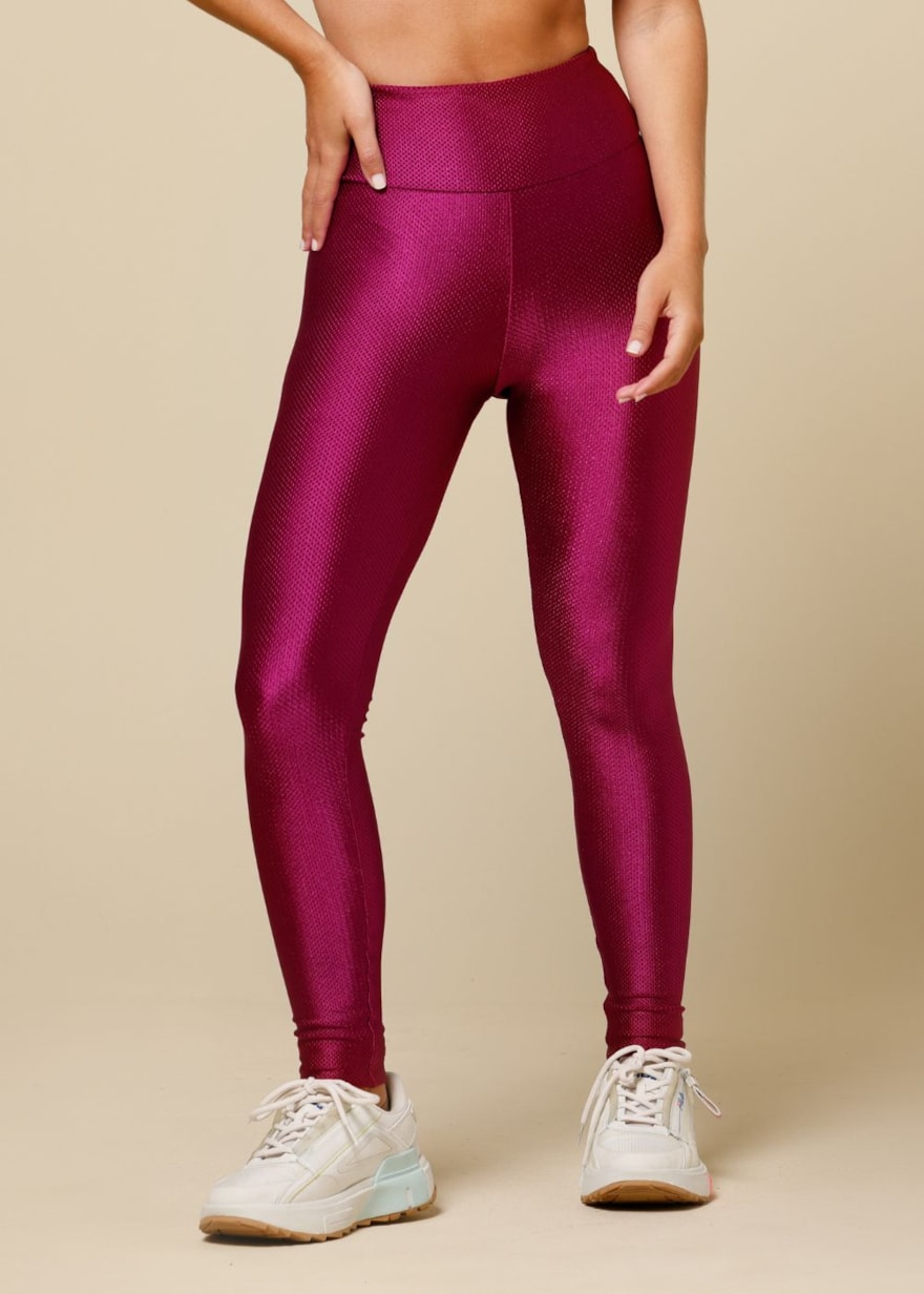 CALÇA LEGGING STILO DRI VINHO CALÇA LEGGING STILO DRI VINHO