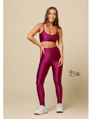 CALÇA LEGGING STILO DRI VINHO