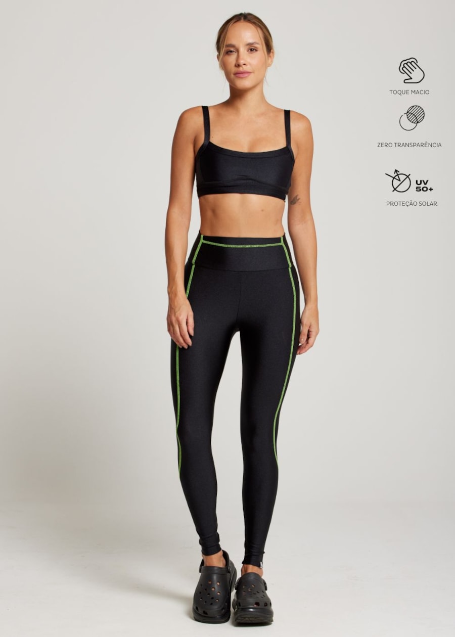 CALÇA LEGGING SUNSHINE TRL PRETO