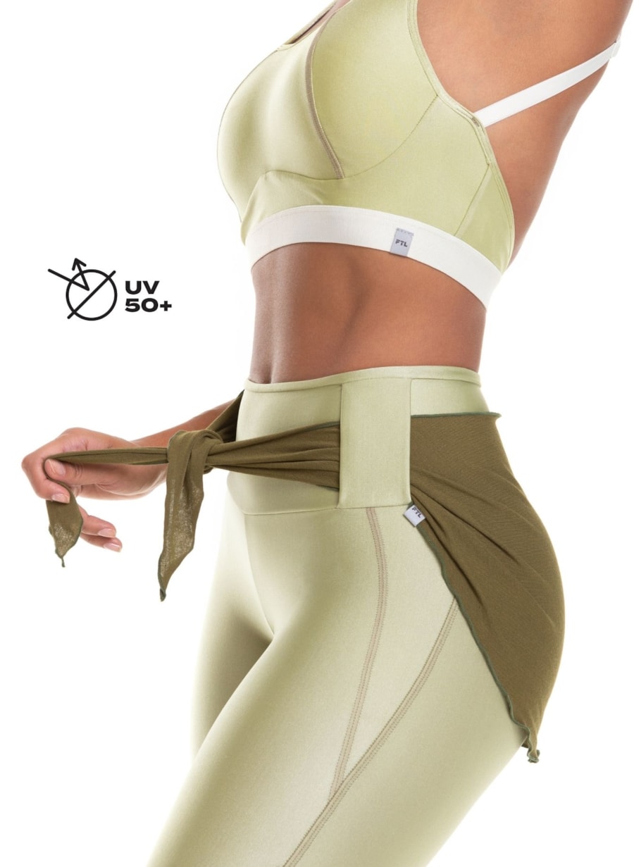 CALÇA LEGGING TAPA BUMBUM MIRA VERDE OLIVA