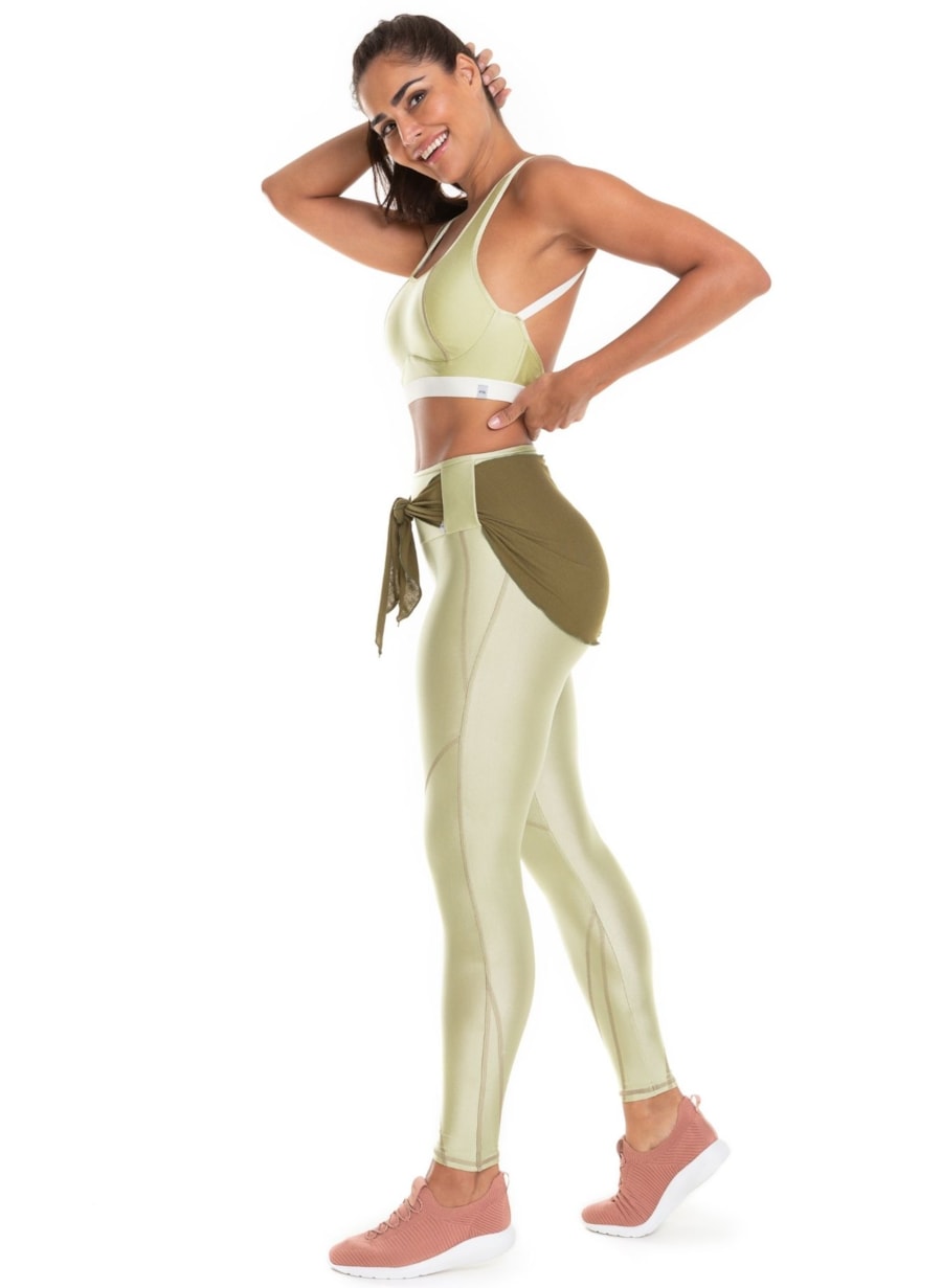 CALÇA LEGGING TAPA BUMBUM MIRA VERDE OLIVA