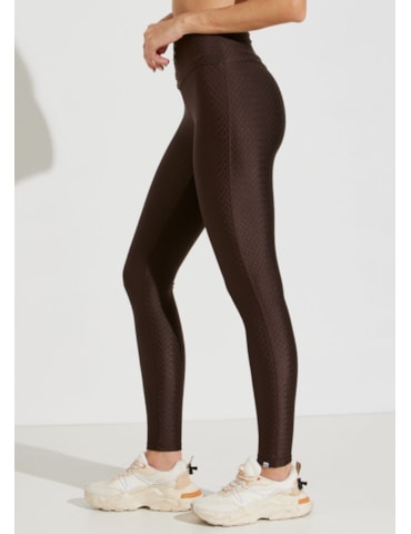 CALÇA LEGGING TEXTURIZADA NOTRE DAME MARROM