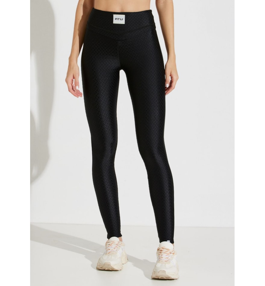 CALÇA LEGGING TEXTURIZADA NOTRE DAME PRETO