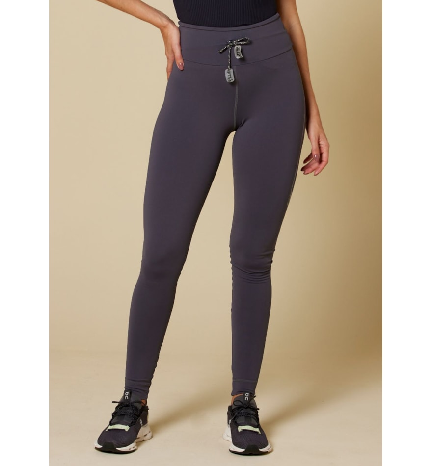 CALÇA LEGGING TIEMPO CINZA ESCURO