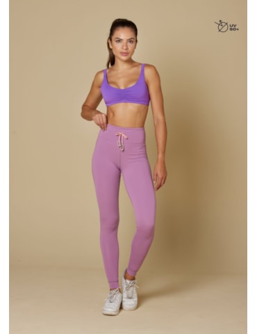 CALÇA LEGGING TIEMPO LILAS