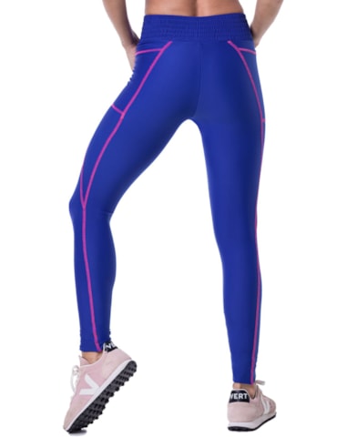 CALÇA LEGGING TOGETHER AZUL INDIGO CALÇA LEGGING TOGETHER AZUL INDIGO