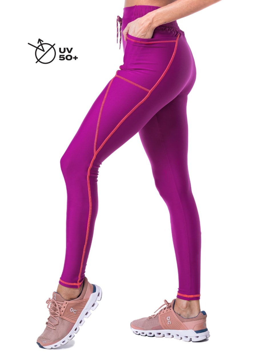 CALÇA LEGGING TOGETHER FUCHSIA