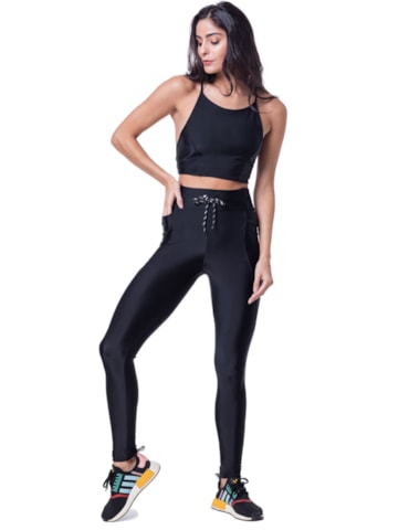 CALÇA LEGGING TOGETHER PRETA CALÇA LEGGING TOGETHER PRETA