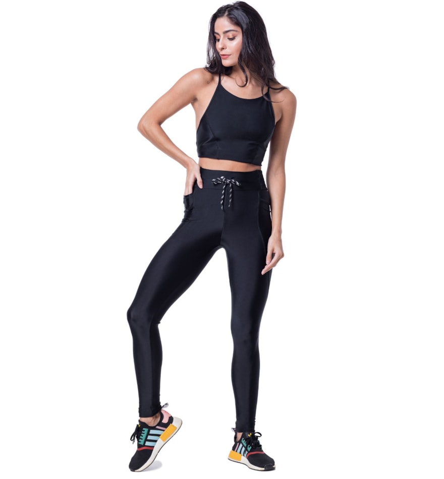 CALÇA LEGGING TOGETHER PRETA CALÇA LEGGING TOGETHER PRETA
