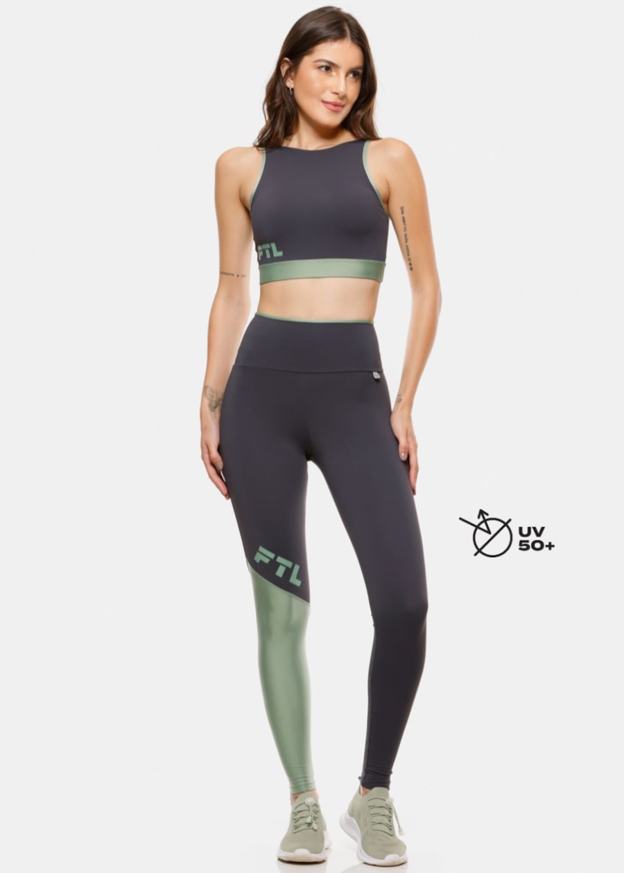 CALÇA LEGGING TREND GRAFITE